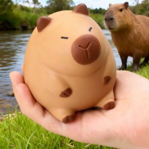 Capivara Fofo Squishy Antiestresse - Macio e Elástico