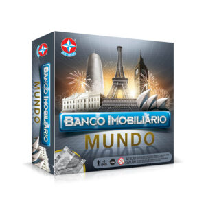 Jogo Banco Imobiliário - Mundo - Brinquedos Estrela