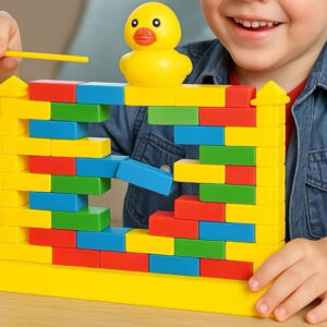 Jogo Desafio Educativo Colorido Sapo e Pato – 48 Peças