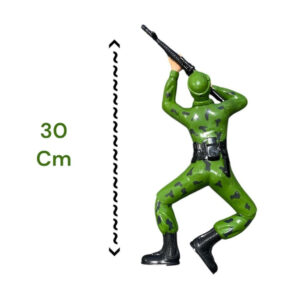Boneco Soldado com Movimento e Som – Brinquedo Militar Interativo