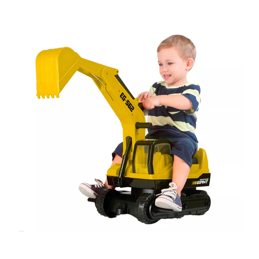 Trator Escavadeira Gigante Infantil Roma - Imagem 2