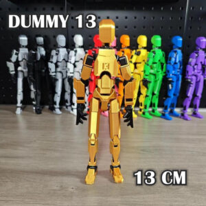Boneco Articulado Dummy 13 Lucky Action Figure 3d