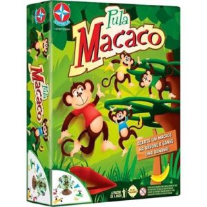 Jogo Pula Macaco Estrela Clássico Infantil