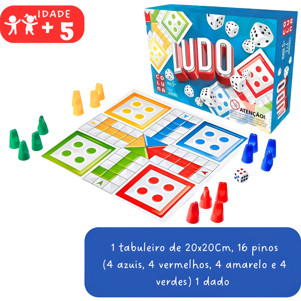 KIT 3 JOGOS - Fazendo Mimica + Ludo + Quem é (Estilo cara a cara) - Imagem 4