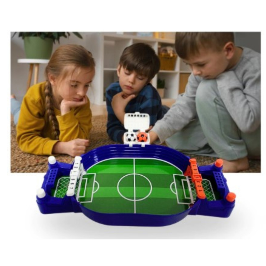 Mini Jogo De Futebol De Mesa Portátil Criança - Imagem 5
