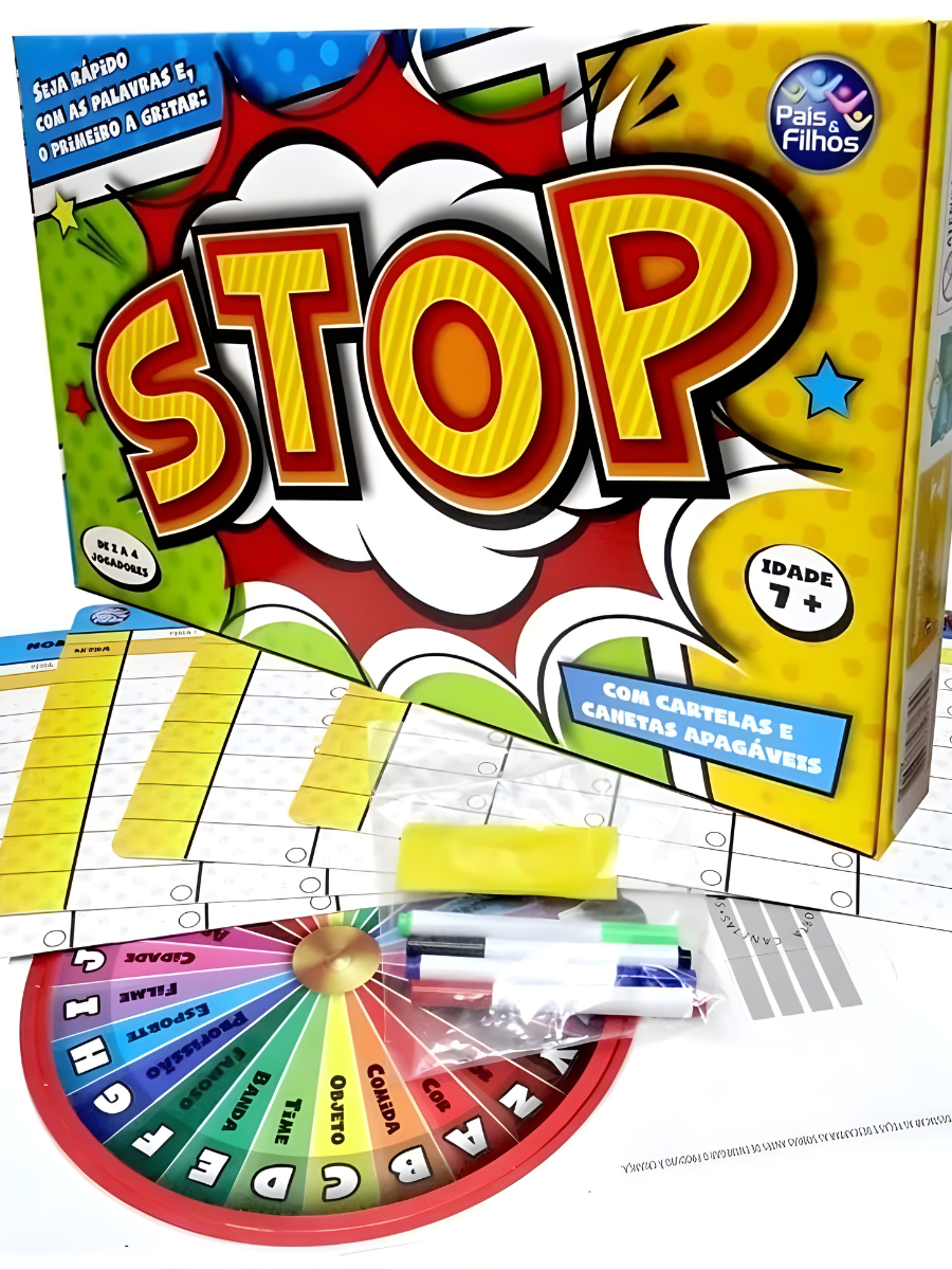 Jogo Stop Educativo Diversão - Imagem 6