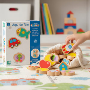 Jogo Do Tato Infantil Colecao Crescer Educativo Sensorial - Nig Brinquedos