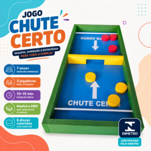 Jogo Chute Certo Tabuleiro Estilingol Futebol