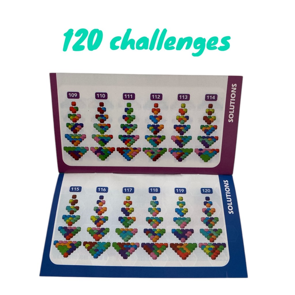 Jogo de Lógica IQ Inteligente Educativo De Aumento Intelectual IQ 120 Desafios - Imagem 2