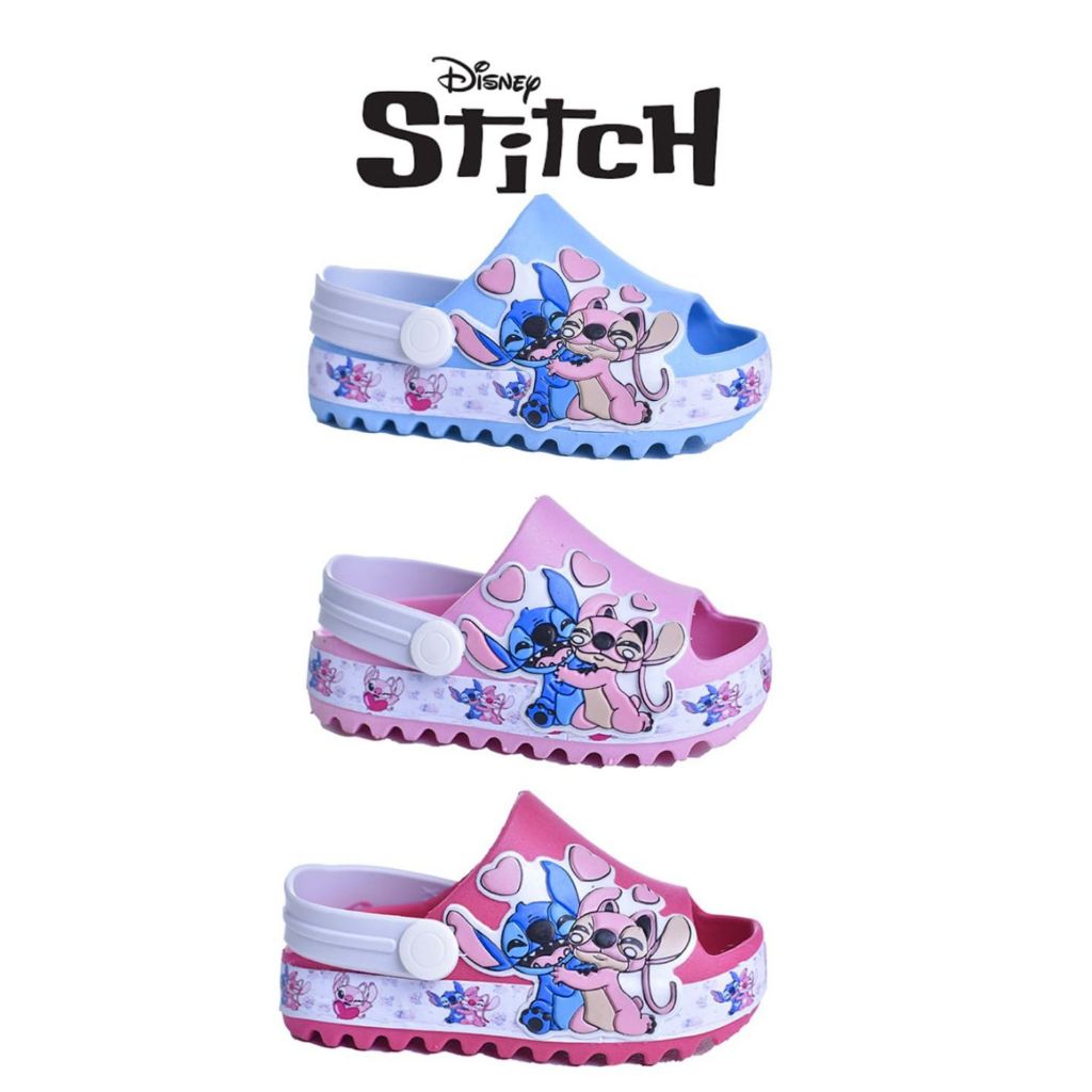 Sandálias Babuche Stitch Menina Confortável Macio - Imagem 3