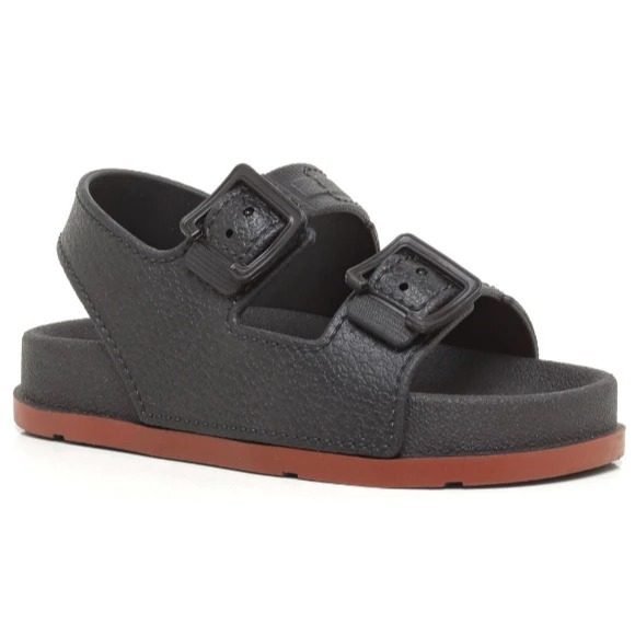 Sandália Baby Infantil Plataforma Papete Com fivela Antiaderente - Imagem 6