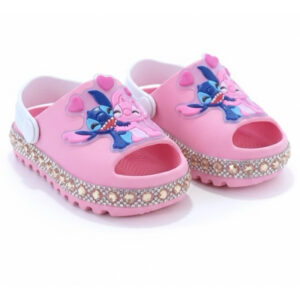 SANDÁLIA BABY MENINA LEVE Stitch & Capivara