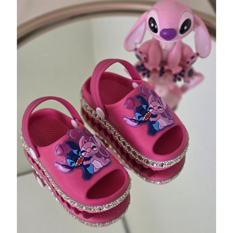 SANDÁLIA BABY MENINA LEVE Stitch & Capivara - Imagem 3