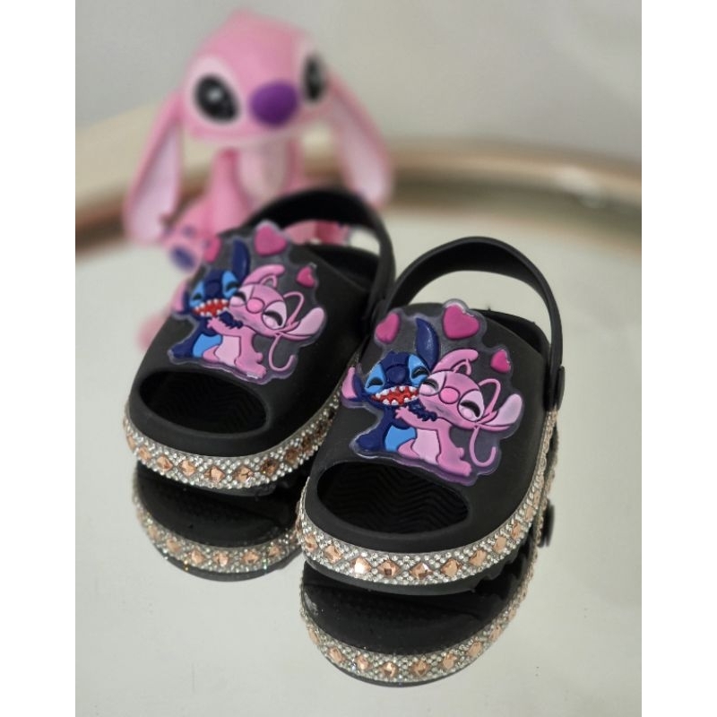 SANDÁLIA BABY MENINA LEVE Stitch & Capivara - Imagem 4