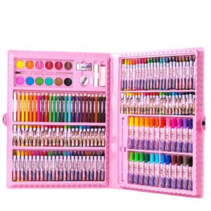 Maleta De Pintura Infantil Estojo 24/48/68150 Peças Para Colorir tema variado