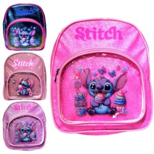 Mochila Infantil Stitch Menina Escolar