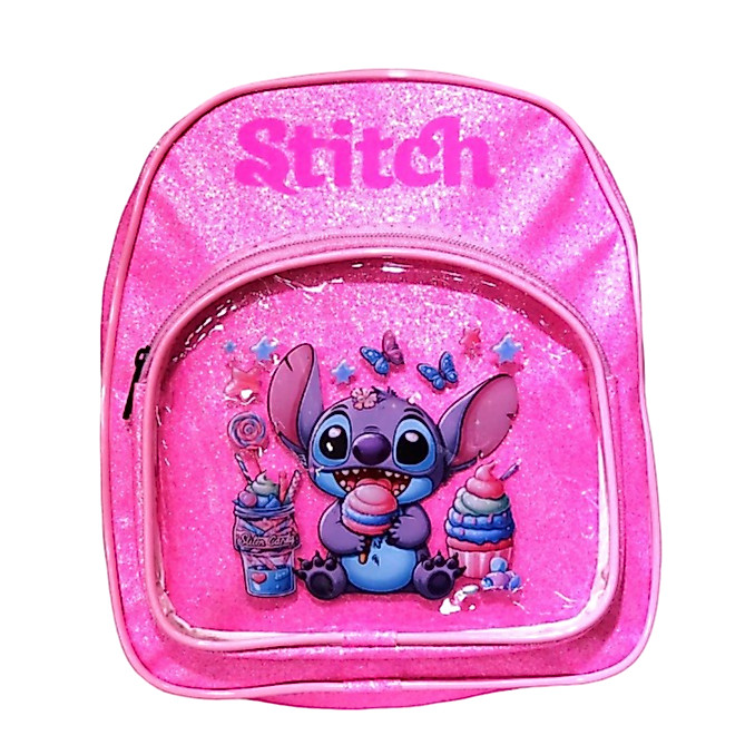 Mochila Infantil Stitch Menina Escolar - Imagem 2