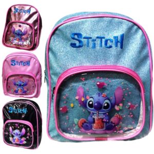 Mochila Infantil Stitch Menina Escolar