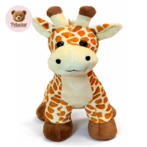 Girafa de Pelúcia 25cm Premium Macia Hipoalergênica
