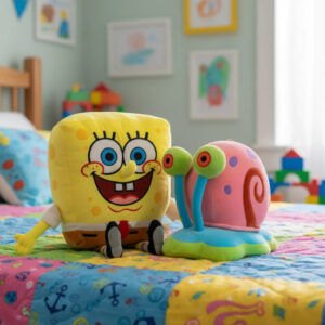 Boneco Pelúcia Bob Esponja Grande 30 cm
