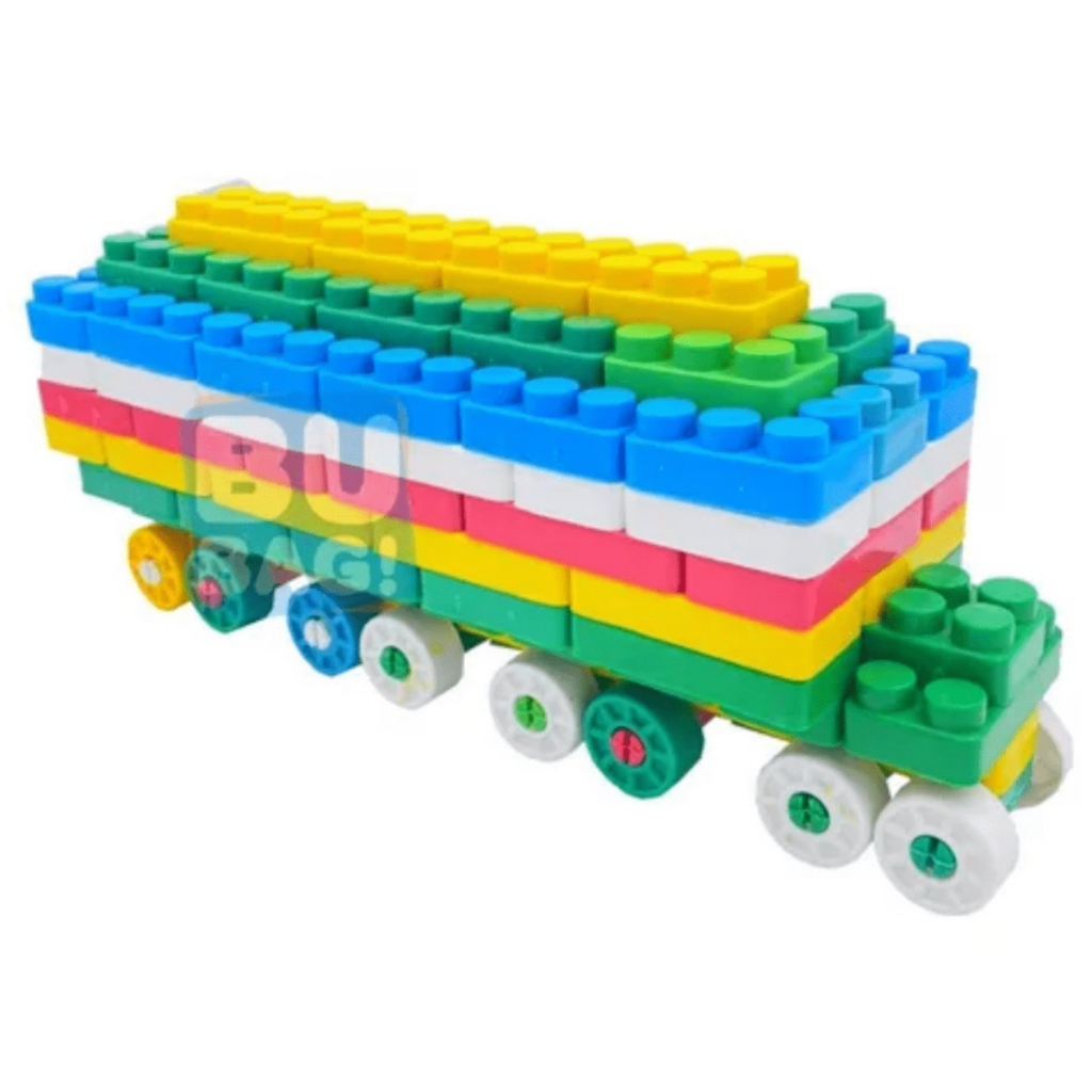 Blocos de Montar Brinquedo Infantil 308 peças - Imagem 4