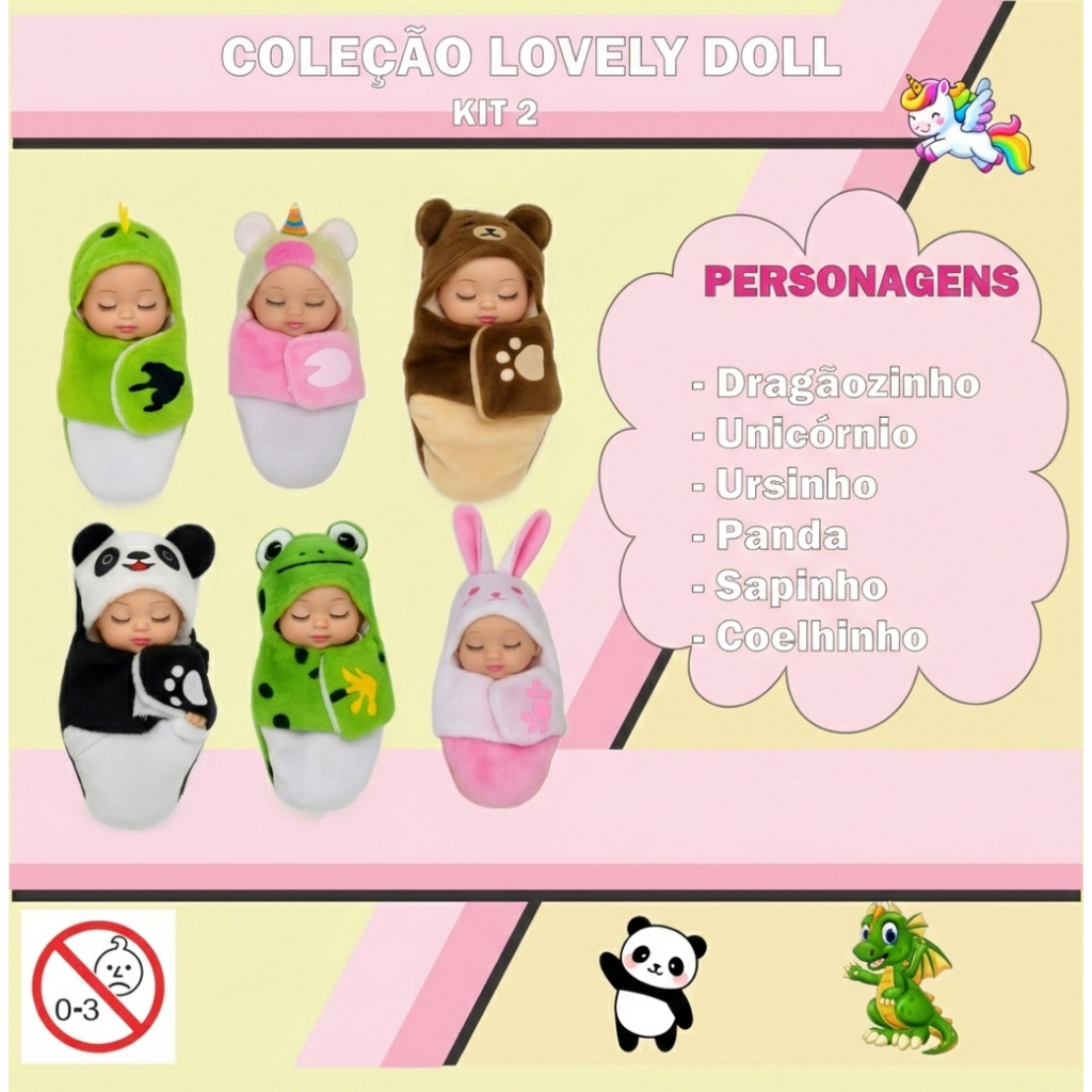 Boneca Sleep Baby Reborn Dorminhoca Super Fofa Macia Infantil - Imagem 2