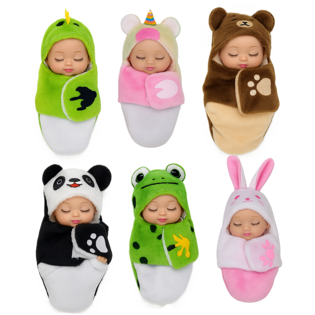 Boneca Sleep Baby Reborn Dorminhoca Super Fofa Macia Infantil - Imagem 4