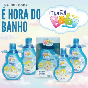 Kit Maternidade Para Bebê Infantil Menino Baby Muriel 100ml