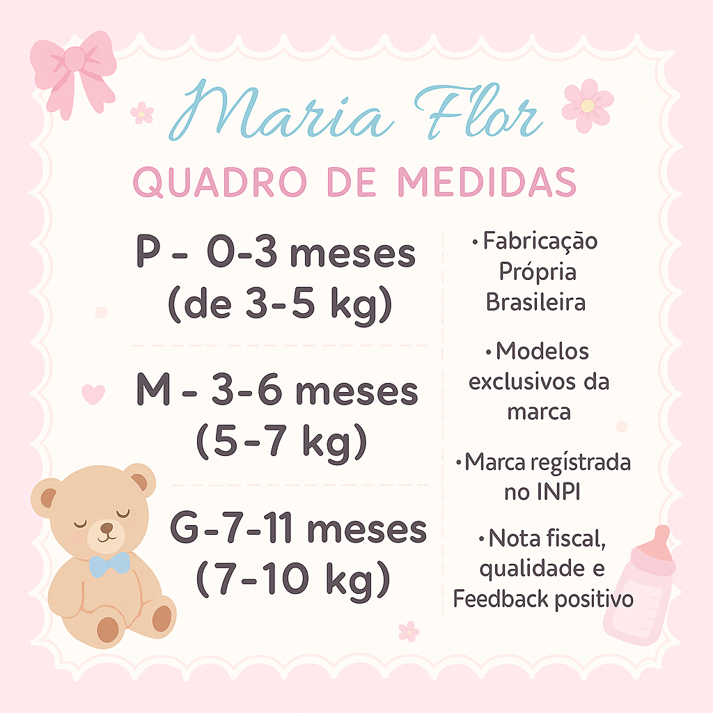 Conjunto Bebê Menina Frio Calça, Body Longo, Faixa de Cabelo Algodão Onça - Imagem 4