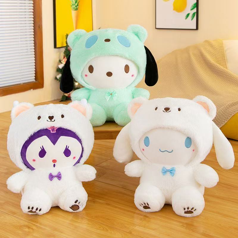 Pelúcia 25 cm Kuromi Sanrio My Melody Cinnamoroll Antialérgico - Imagem 2