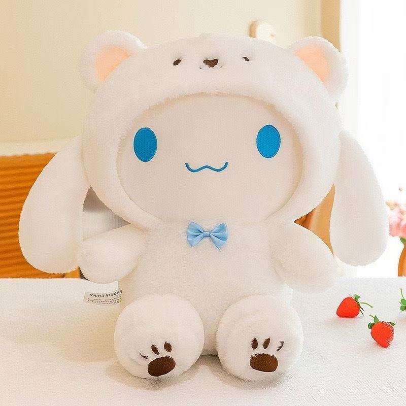 Pelúcia 25 cm Kuromi Sanrio My Melody Cinnamoroll Antialérgico - Imagem 3