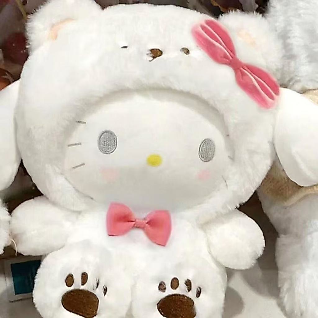 Pelúcia 25 cm Kuromi Sanrio My Melody Cinnamoroll Antialérgico - Imagem 4
