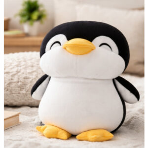 Pinguim de Pelúcia 24cm Bicho de Pelúcia Antialérgico