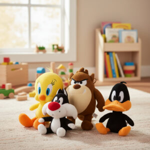 Boneco Pelúcia Piu Piu Frajola Grande 25 cm