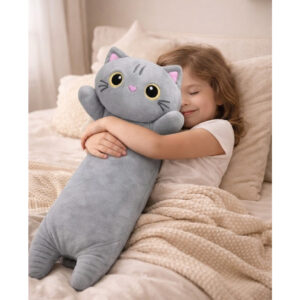 Xuxão Gato Gigante 75cm Super Macio – Pelúcia Grande Abraçável