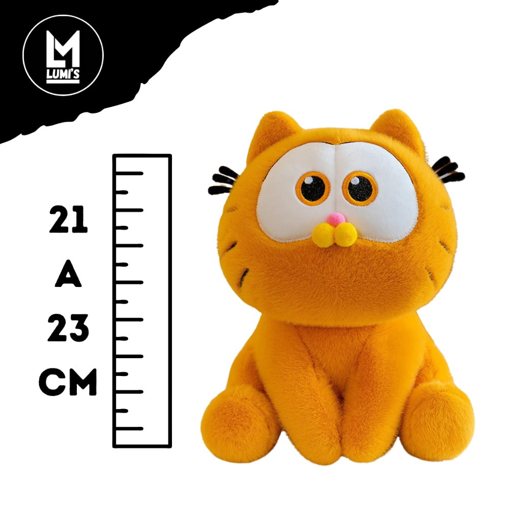 Pelúcia Garfield 22cm - Gato de Pelúcia - Imagem 3
