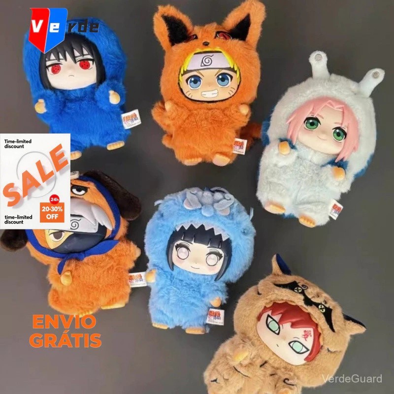 Boneco De Pelúcia Colecionável Naruto Shippude - Imagem 2