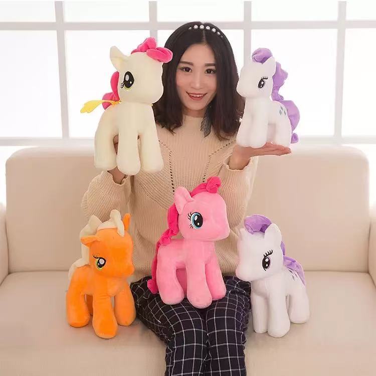 Pelúcia My Little Pony 30cm – Boneca Fofa para Crianças - Imagem 2