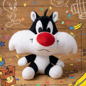 Pelúcia Frajola Looney Tunes 20cm Macio Antialérgico Infantil