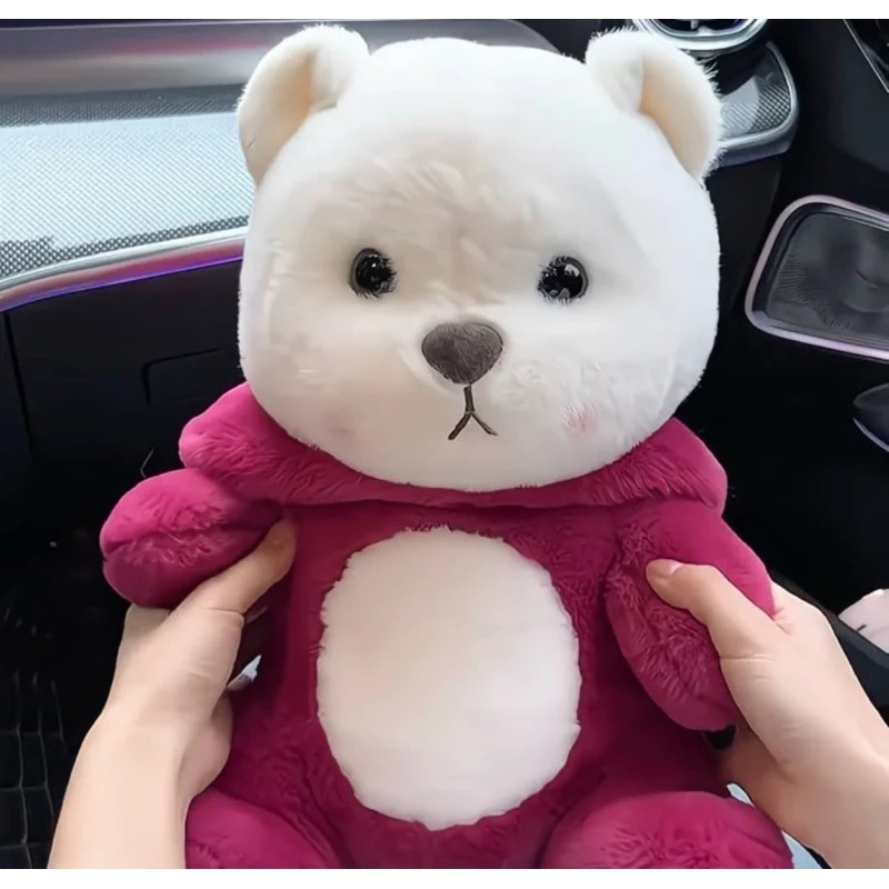 Urso Pelúcia com capuz Lotso e Stitch - Imagem 3