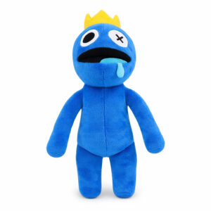 BONECO AZUL BABÃO ROBLOX PELÚCIA RAINBOW 35CM