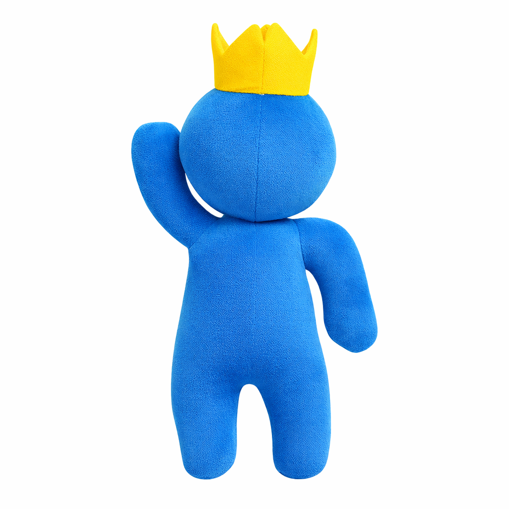 BONECO AZUL BABÃO ROBLOX PELÚCIA RAINBOW 35CM - Imagem 2