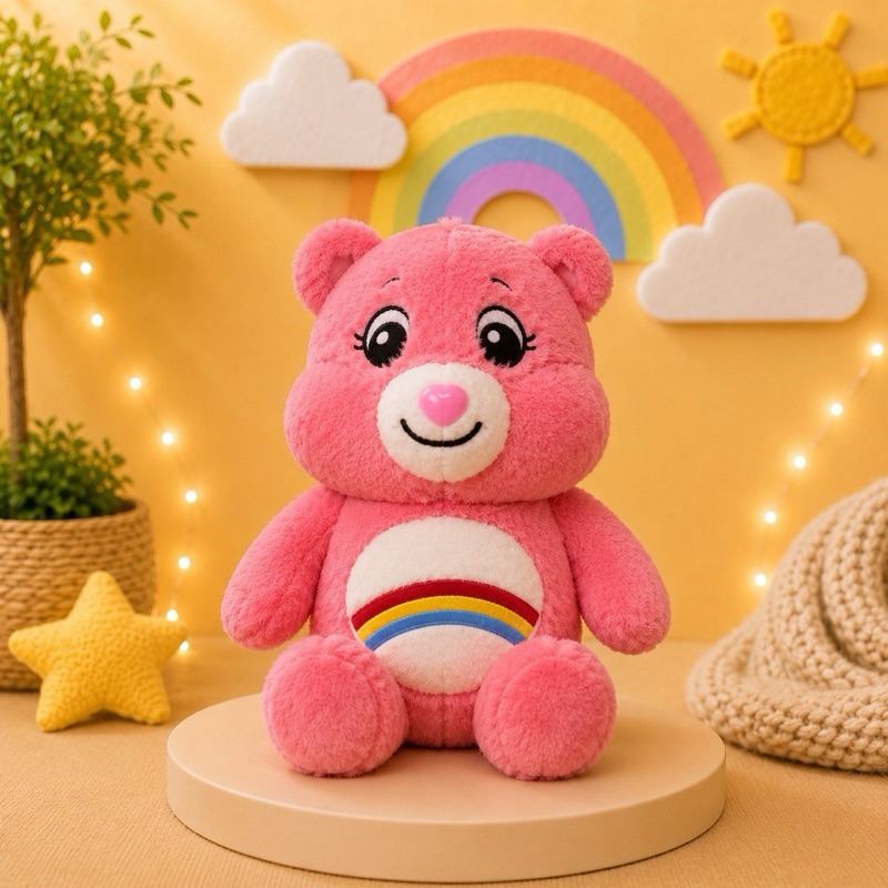 Pelúcia Ursinhos Carinhosos 25cm Super Macios Infantil Desenho Animado - Imagem 3