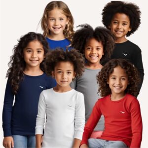 Camisa térmica infantil proteção solar UV50+