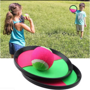 Kit Raquete Velcro Bola - Jogar ao Ar Livre Esporte Infantil