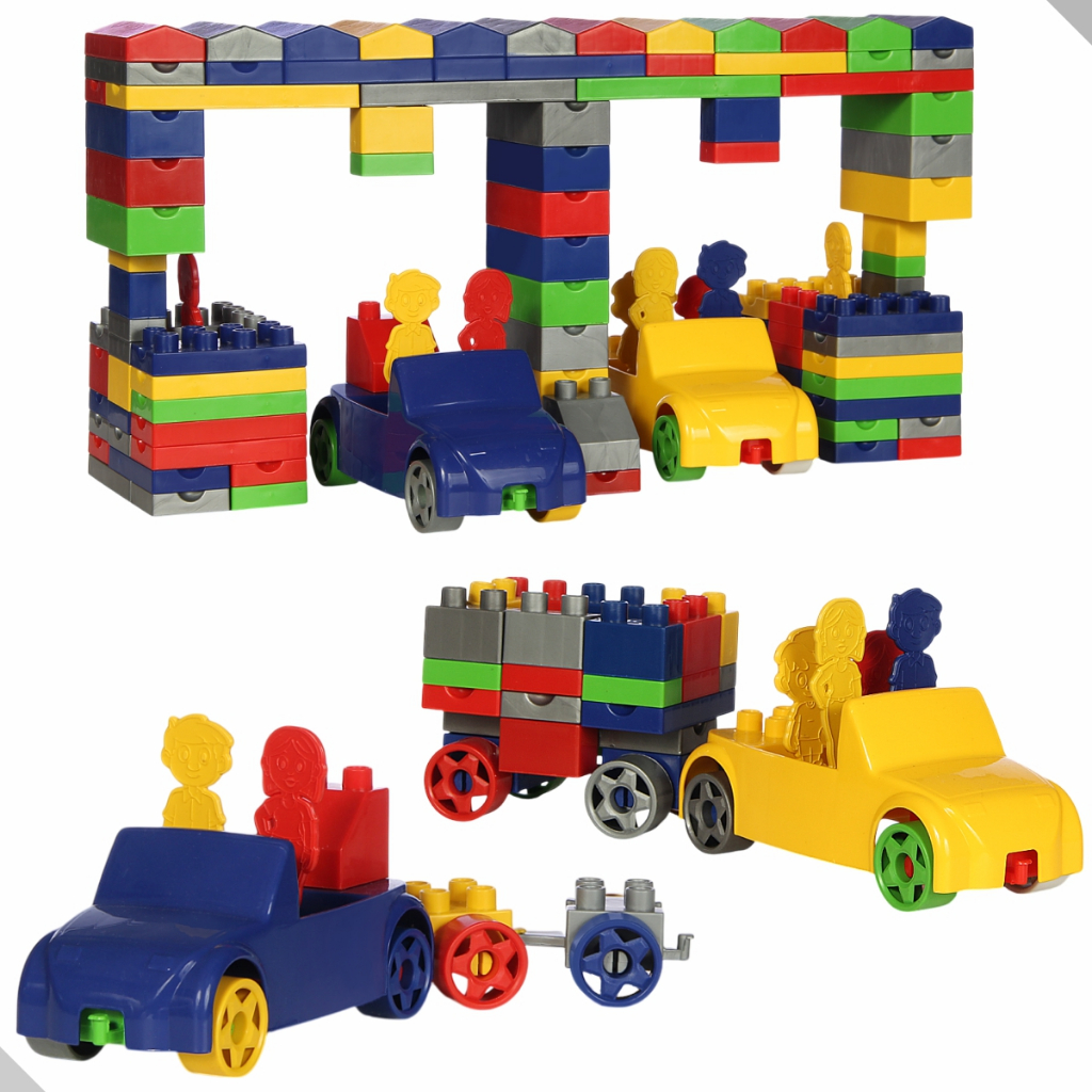 Blocos de Montar Grande Family Blocks 360 Peças - Imagem 4