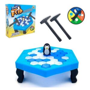 Jogo Quebra Gelo Pinguim Numa Fria Blocos