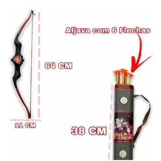 Arco E Flecha Infantil Brinquedo - Imagem 2